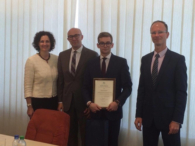 Supreme Court of Lithuania Awards Prizes to Authors of Best Master of Laws Theses 2016 