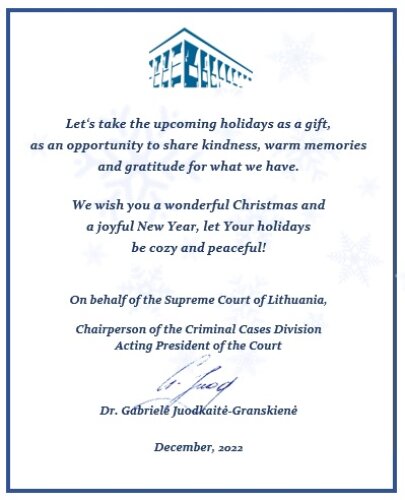 Season's greetings!
