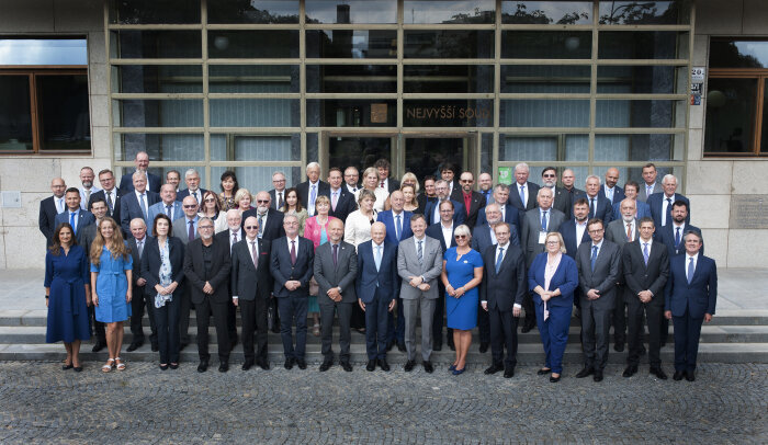 The President of the Court D. Bublienė participated in the conference on the occasion of the 30th anniversary of the Supreme Court of the Czech Republic