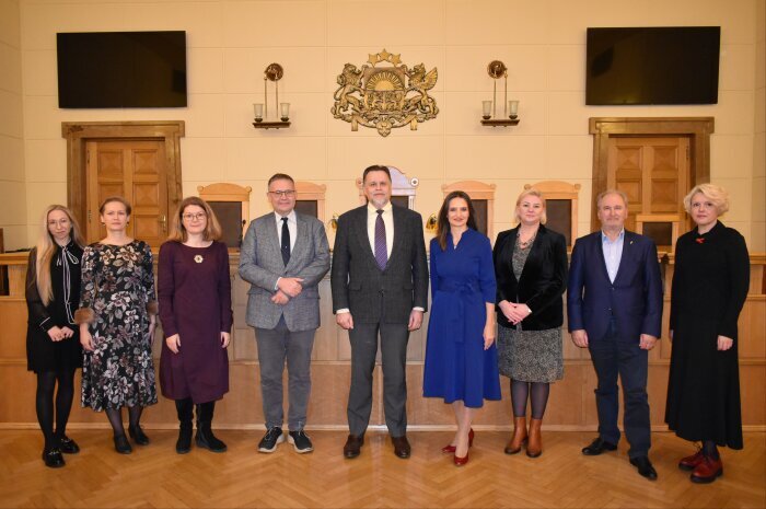 A tripartite meeting of the Baltic Supreme Courts took place in Riga