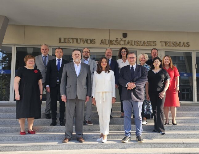 Baltic Supreme Courts meeting in Vilnius