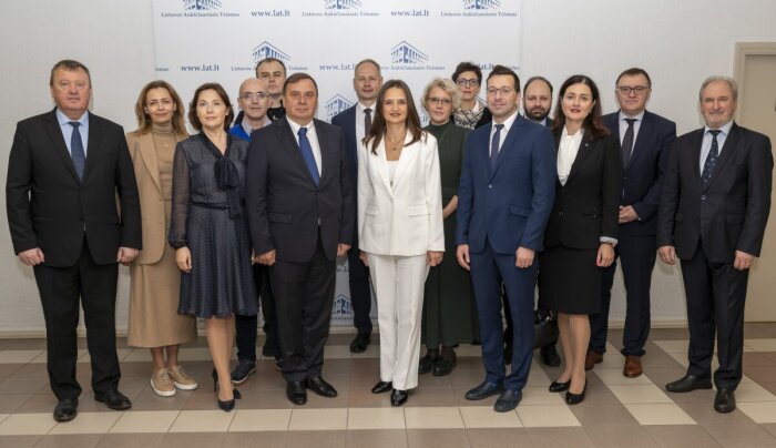 The Supreme Court of Lithuania welcomes a delegation from the Supreme Court of Ukraine