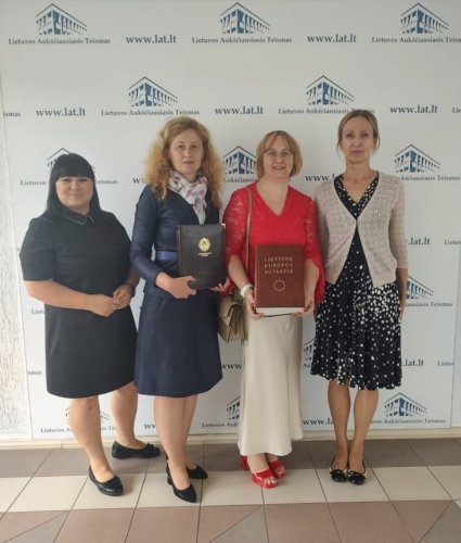 Lietuvos Aukščiausiajame Teisme – svečiai iš Lietuvos valstybės naujojo archyvo