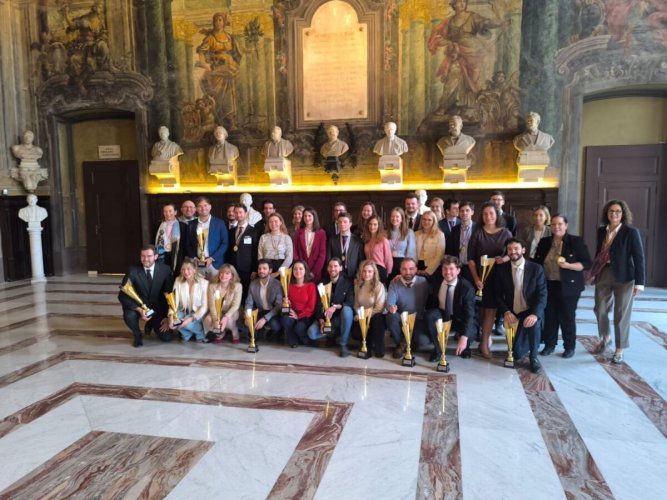 A representative from the Supreme Court of Lithuania was among the jury at the grand final of the THEMIS competition
