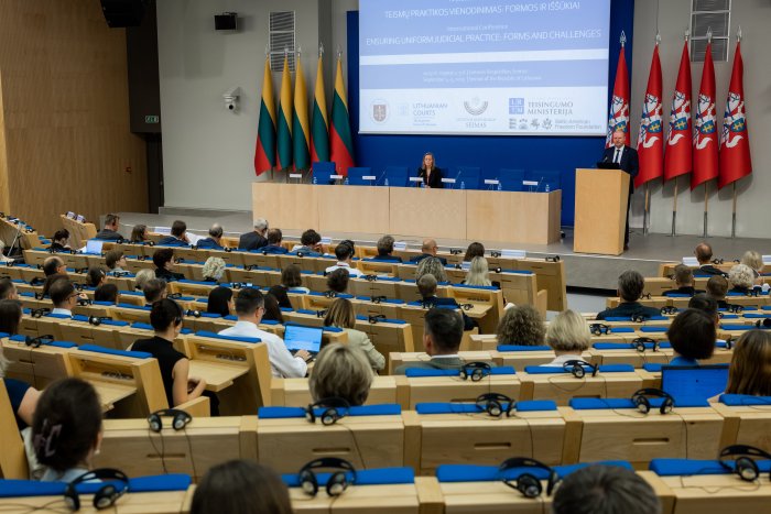 Vilniuje – tarptautinė konferencija apie teismų praktikos vienodinimą