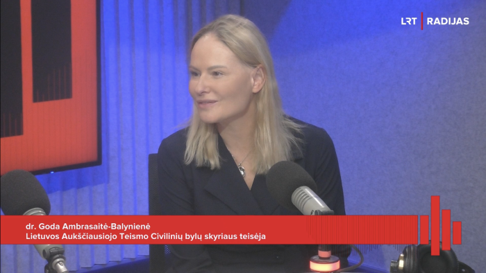 Laidoje „Radijo byla“ – pokalbis apie atstovavimą teisme