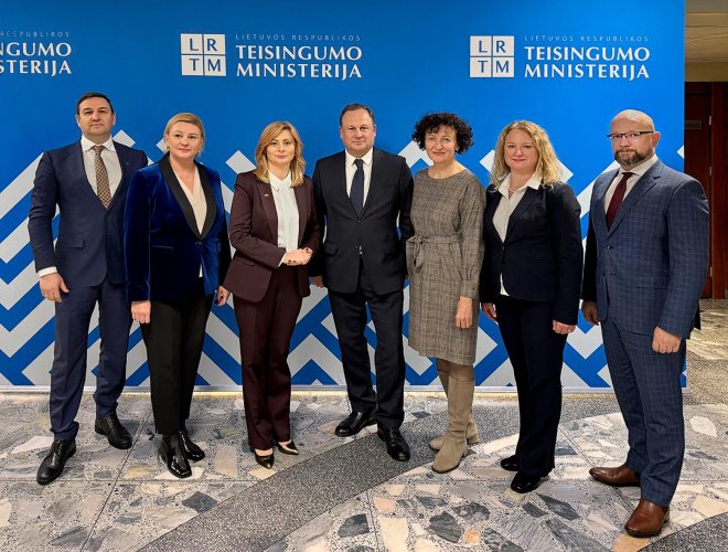 Lietuvos Respublikos teisėjų asociacija su Teisingumo ministre aptarė teismų sistemos iššūkius ir būtinas reformas