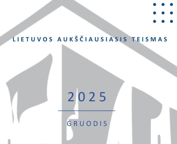 Išleista naujausia 2025 m. gruodžio mėn. LAT praktikos apžvalga