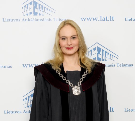 LAT teisėja G. Ambrasaitė-Balynienė pradeda eiti pareigas Bendrame patentų teisme
