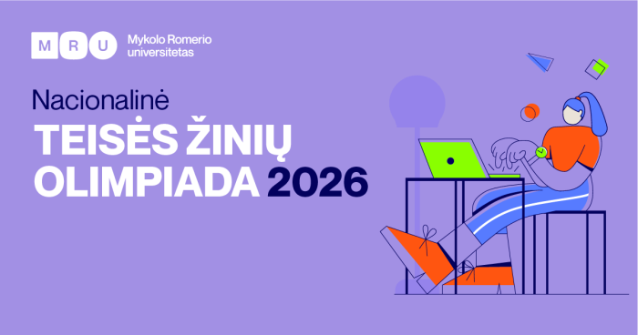 „Laisvės internete: kaip naudosi?“ – startuoja 11-oji Nacionalinė teisės žinių olimpiada