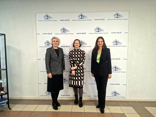 Judge of the Supreme Court of Estonia Visits the Supreme Court of Lithuania