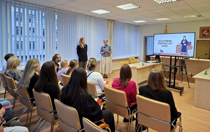 Lietuvos Aukščiausiasis Teismas atvėrė duris „Kultūros nakties“ lankytojams