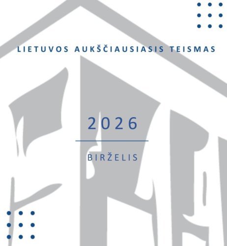 Išleista naujausia 2026 m. birželio mėn. LAT praktikos apžvalga