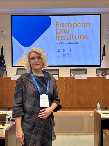 LAT Baudžiamųjų bylų skyriaus pirmininkė Gabrielė Juodkaitė-Granskienė dalyvavo Europos teisės instituto konferencijoje